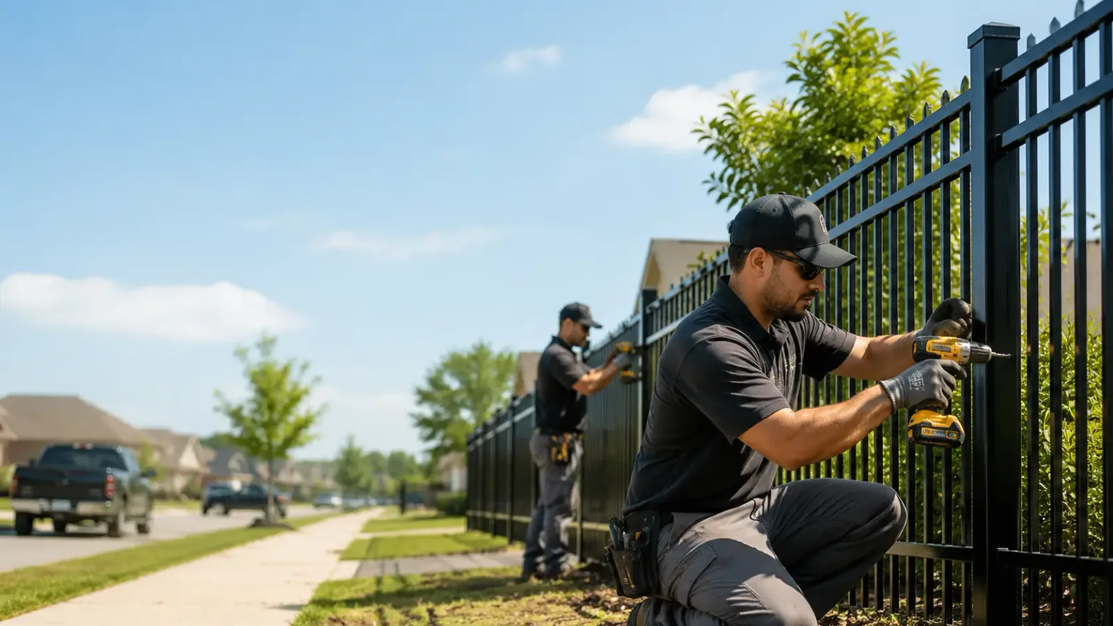 Metal Fence Installation in Three Oaks, MI